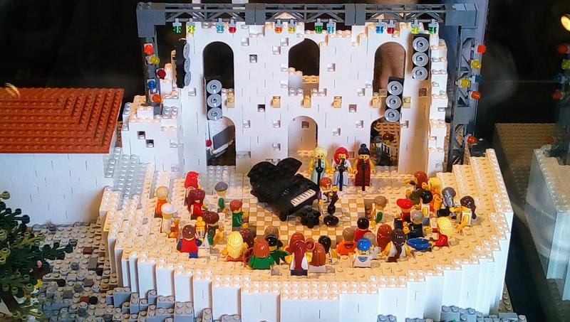 Lego bricks - scene front