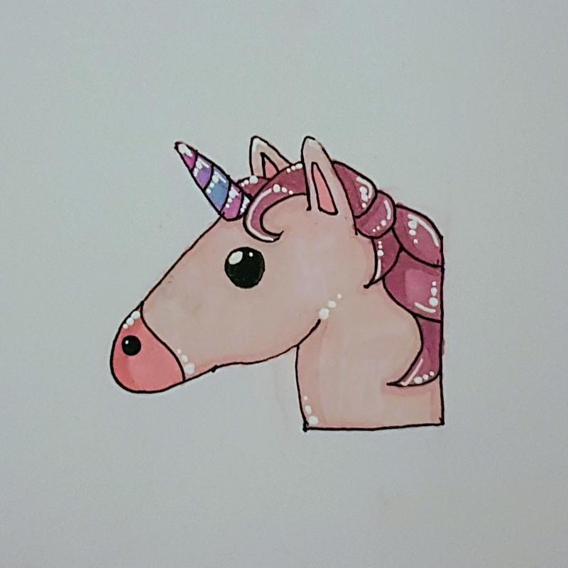 100 Life Lessons - A draw of a unicorn